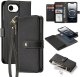 Etui skórzane do iPhone 16e Dux Ducis Lawa Black z portfelem MagSafe czarne 1