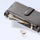 Etui skórzane do iPhone 16 Pro Max Dux Ducis Lawa z portfelem MagSafe szare 5