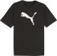 Koszulka męska Puma Team Rise Logo Jersey Cotton czarna 658705 03 S 1