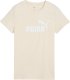Koszulka damska Puma ESS No.1 Logo Tee beżowa 682371 87 L 1
