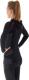 Brubeck Bluza damska z kapturem FITNESS czarna r. S (LS11360) 3