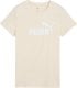 Koszulka damska Puma ESS No.1 Logo Tee beżowa 682371 87 M 1