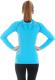 Brubeck Bluza damska z kapturem Fitness turkusowa r. XL (LS11360) 4