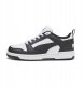 Buty dla dzieci Puma Reb-L biało-czarne 398993 01 37 9