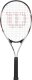 Rakieta do tenisa ziemnego Wilson Fusion XL Rkt 2 4 1/4 biało-czarna WR147910U2 1