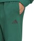 Spodnie męskie adidas Essentials Feel Cozy French Terry zielone JE3858 M 3