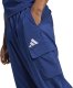Spodnie męskie adidas Essentials Small Logo Cargo niebieskie JD1825 L 5