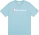 Koszulka męska Champion SS Tee błękitna 220256 BS184 XL 1