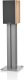 B&W 607 S3 pedestal speaker, 1 pc, white/oak 1