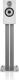 B&W 607 S3 pedestal speaker, 1 pc, white/oak 2