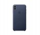 Plecki Apple Do Iphone Xs Max Leather Niebieski 1