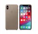 Plecki Apple Do Iphone Xs Max Leather Beż 1