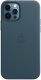 Apple Leather Case Iphone 12 / 12 Pro Błękit 6