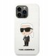 Karl Lagerfeld Liquid Silicone Ikonik Nft Case For Iphone 13 Pro Białe 2