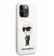 Karl Lagerfeld Liquid Silicone Ikonik Nft Case For Iphone 13 Pro Białe 3