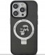 Karl Lagerfeld Ringstand Karl And Choupette Magsafe Case For Iphone 16 Pro Black/Czarne 1