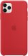 Silikonowe Etui Apple Iphone 11 Pro Max Silicone Case - Czerwone 3
