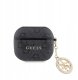 Guess Guess 4G Script Pc/Pu Charm Case For Airpods 3 Czarne 2