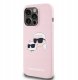 Karl Lagerfeld Liquid Silicone Double Heads Magsafe Case For Iphone 14 Pro Max Róż 3