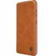Nillkin Qin Book Pro Case For Samsung Galaxy A55 5G Brązowe 5
