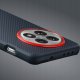 Oryginalne Etui Magnetyczne Do Oneplus 13, Granatowo-Czerwone 8