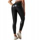 Legginsy MODNE Wysoki Stan MODELUJĄCE EKOSKÓRA Elastyczne PUSHUP CZARNE S 3