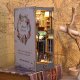 DIY Drewniane PUZZLE 4D OŚWIETLENIE LONDYŃSKA ULICZKA PODPÓRKA DO KSIĄŻEK 10