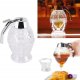 DOZOWNIK Dyspenser do SYROPU MIODU DZBANEK 240ml 15cm GOFRY WYGODNY 8