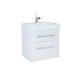 AQ.401-164343 / AQUAFORM / MADRID / SZAFKA PODUMYWALKOWA WISZĄCA 2S 60X41,8X54 WHITE HG PDW / 1