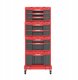 Single-drawer toolbox, 2.0 RED UHD Custom, QBRICK ONE 3