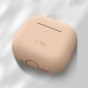 Etui Tech-Protect Silicone Apple AirPods 4 Cafe Latte 1