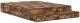 vidaXL Rama łóżka Brązowa Drewno inżynieryjne 135,5 x 190 x 31,5 cm 3