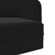 vidaXL Sofa łóżko  2 w 1 Czarna 65x80x83 cm Velvet 8