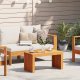 vidaXL Stolik Kawowy 70x35x35 cm Drewno Twarde Akacja 1