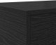 vidaXL Stolik nocny  Czarny dąb Drewno drewnopochodne 160 x 36.5 x 16.5 cm 9