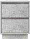 vidaXL Szafki nocne  z taśmami LED 2 szt. Szary beton 39x34.5x50 cm 7