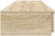 vidaXL Stolik nocny  Sonoma oak Drewno inżynieryjne 140 x 36,5 x 16,5 cm 6