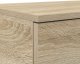 vidaXL Stolik nocny  Sonoma oak Drewno inżynieryjne 140 x 36,5 x 16,5 cm 9