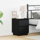 vidaXL Szafki Nocne z LED 2 szt. Czarny 39x34.5x50 cm 5