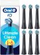 Oral-B Replaceable toothbrush heads | iO UltimateClean | Heads | For adults | Number of brush heads included 6 | Black 1