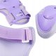 NA0189 ZESTAW LED ŁYŻWOROLKI OCHRANIACZE MOONBEAM FIOLETOWE ROZM. M(35-38) NILS EXTREME 9