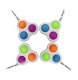 Gniotek KULKI KOLOROWE SQUISHY Bubble BRELOK 405 5