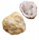 Geoda AGATOWA 5 - 7 cm NIEOTWARTA NATURALNA Prezent PIĘKNY MINERAŁ 1szt 1