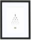 Ramka Deknudt S66KF2 P1 30x30 drewno czarny z passepartout 4