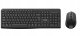 Klawiatura + mysz C-Tech C-TECH klawiatura z myszą WLKMC-04 Bezprzewodowy zestaw 2.4GHz CZ czarny 2
