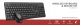 Klawiatura + mysz C-Tech C-TECH klawiatura z myszą WLKMC-04 Bezprzewodowy zestaw 2.4GHz CZ czarny 3