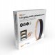 Solight LED osvětlení s dálkovým ovladačem Larios Black, 48W, 3360lm, 39cm, změna chromatičnosti, stmívatelné 10