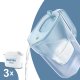 Brita Style eco gletscherblau inkl. 3 MAXTRA PRO All-in-1 7