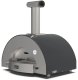 Alfa Forni Classico 2 Pizze Hybrid Schiefer Grau 1