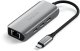 Satechi 4-In-1 USB-C Hub - hub do urządzeń mobilnych USB-C (3x USB-C 3.2 gen2 10Gbps, 2.5 Gigabit Ethernet) (space gray) 1